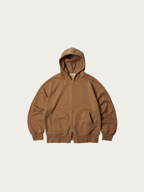 FrizmWORKS OG Bocaci Heavyweight Hood Zipup Parka - Camel
