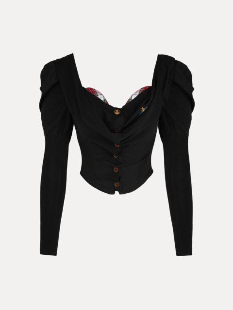 Vivienne Westwood BEA CORSET CARDIGAN