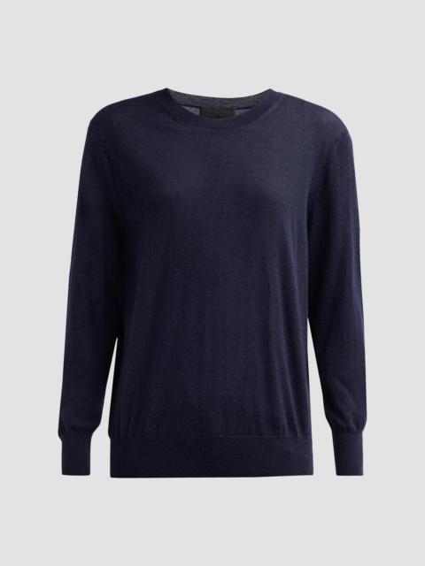 NILI LOTAN Women's Verit Cashmere-Silk Sweater - Midnight