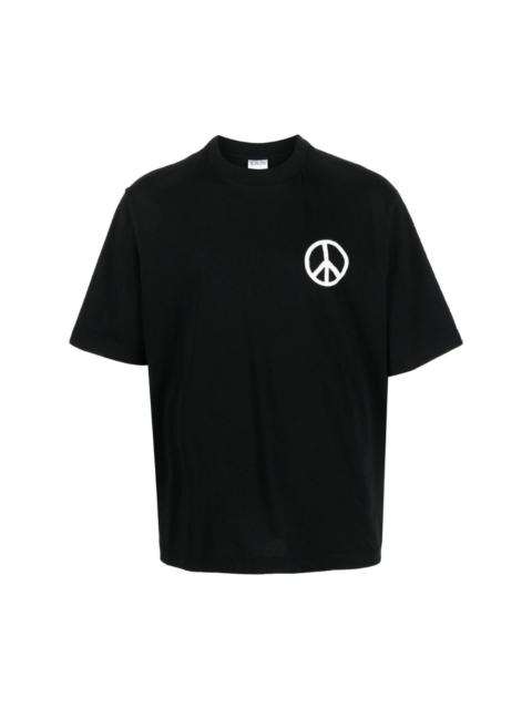 peace-logo short-sleeve T-shirt