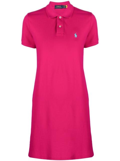 Polo Ralph Lauren embroidered polo-pony dress