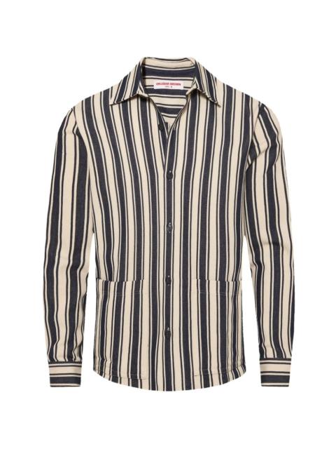 ORLEBAR BROWN Soren striped shirt
