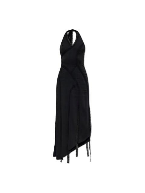 AVAVAV lace-detailing midi dress
