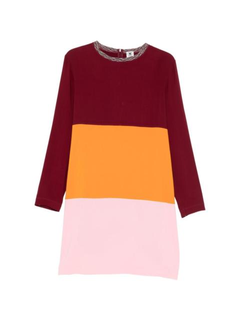Missoni colour-block embellished dress