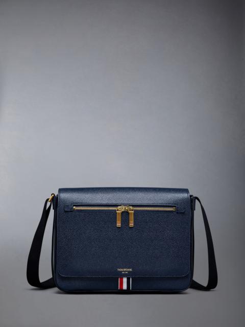 Thom Browne Pebble Grain Leather Reporter Bag