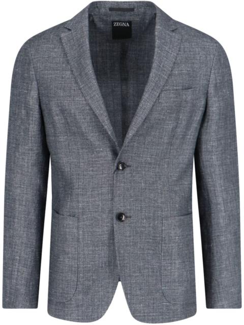 ZEGNA single breasted blazer