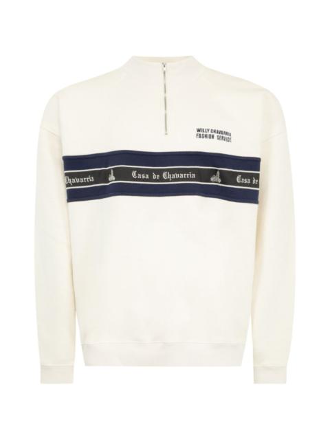 WILLY CHAVARRIA Gilroy mock-neck sweatshirt