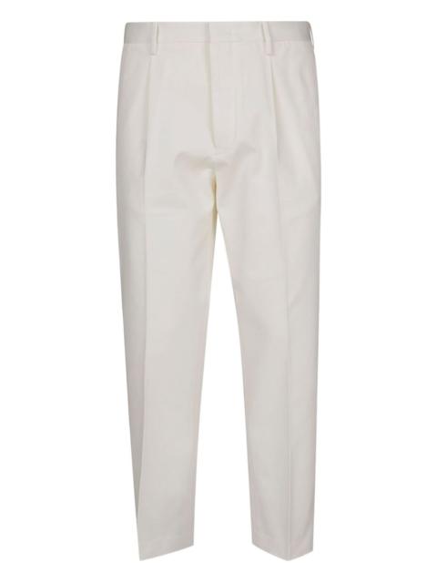 ALPHA INDUSTRIES pleated cotton trousers