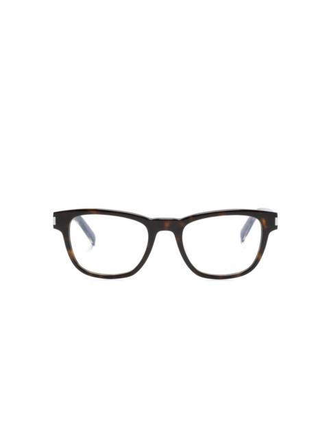 SL 664 square-frame glasses