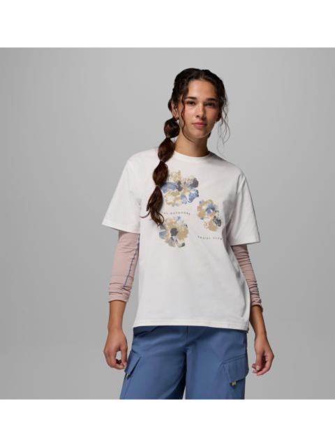 Columbia Women's Pomin Canyon Relaxed Graphic Short Sleeve Shirt