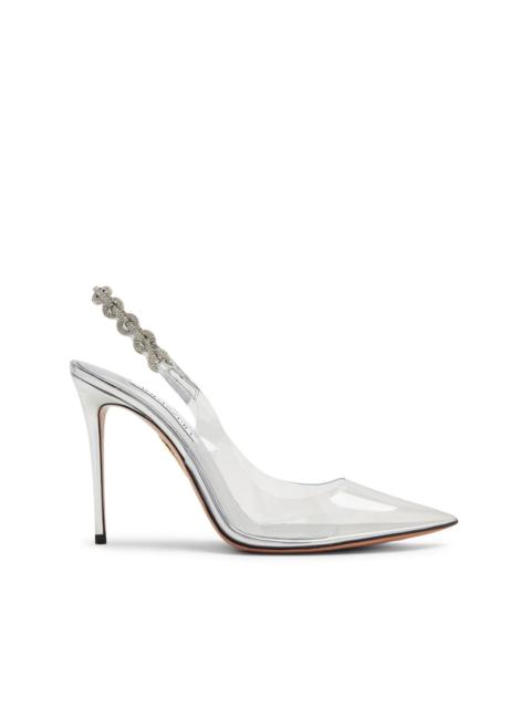 Love Link 105mm transparent pumps