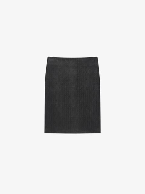 Givenchy SKIRT IN 4G LEATHER