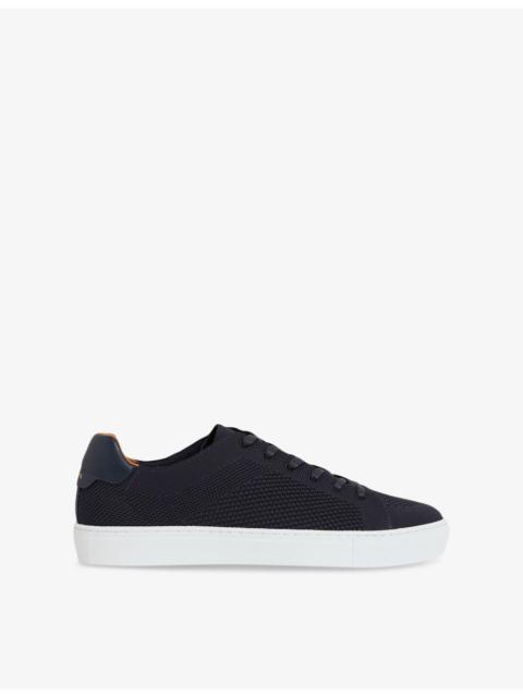REISS Finley Knit Low-Top Trainers