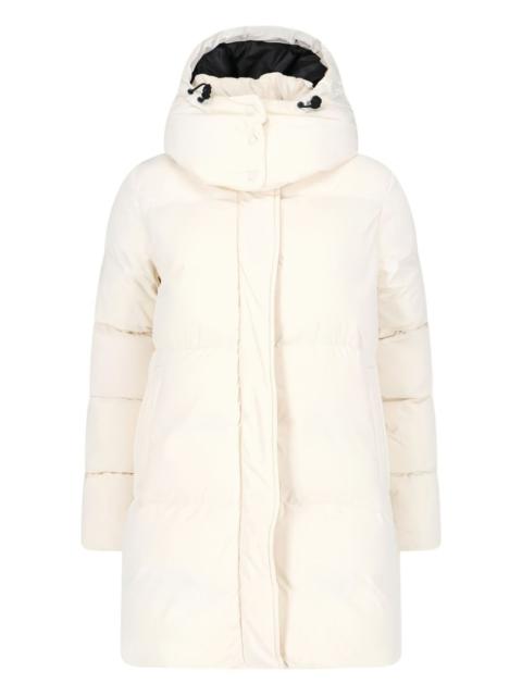 Aspesi hooded down-padded coat