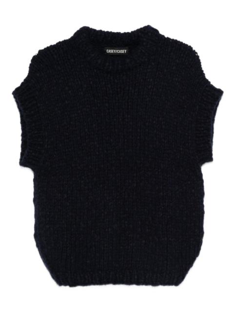 CASEY/CASEY short-sleeve knitted top