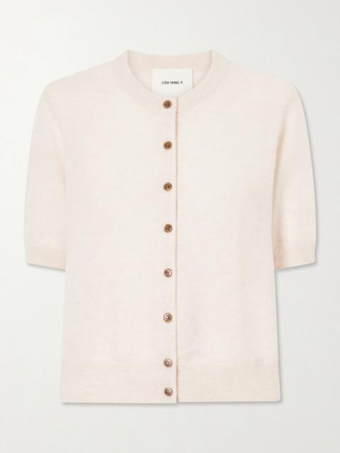 LISA YANG Marene Cashmere Knit Cardigan
