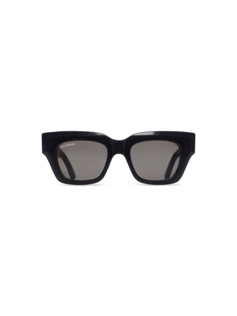 BALENCIAGA rive gauche d-frame sunglasses