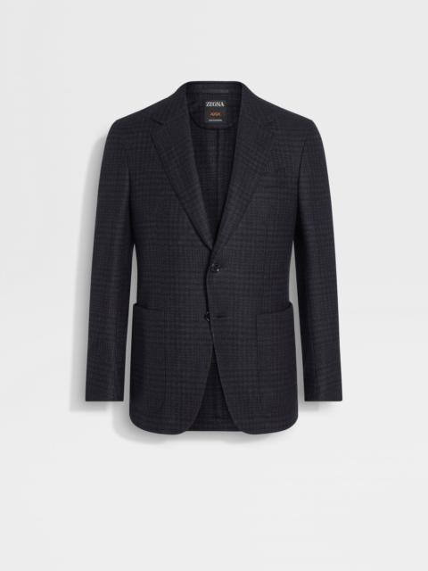 ZEGNA BLACK OASI CASHMERE JACKET