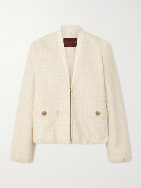 GUCCI Cotton-blend Bouclé Jacket