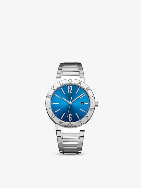 Bvlgari Bvlgari stainless-steel quartz watch
