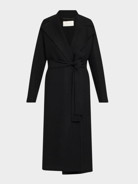 The Row Malika Belted Long Wrap Coat