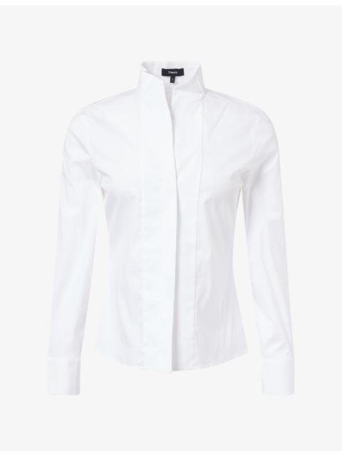 Theory The Tailored Stretch-Cotton Shirt