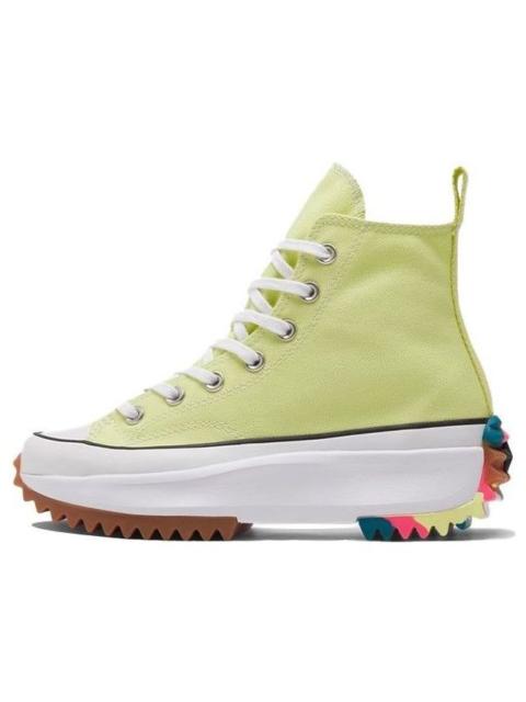 Converse (WMNS) Converse Run Star Hike High 'Light Zitron' 571112C