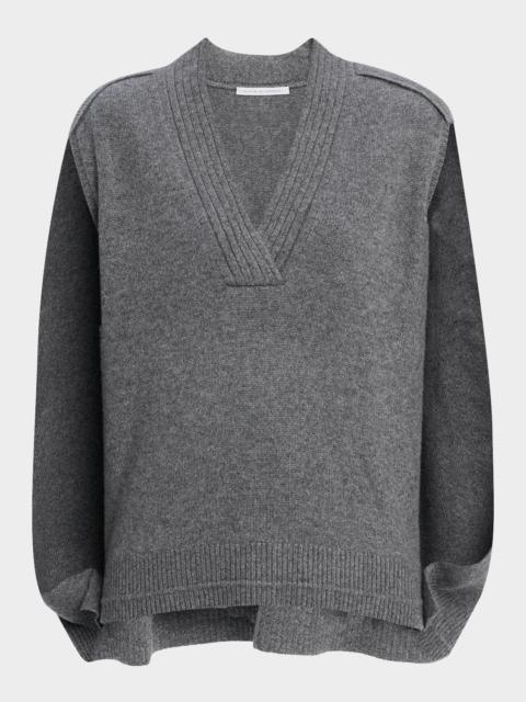 6397 Wool and Cashmere Cocoon Cape
