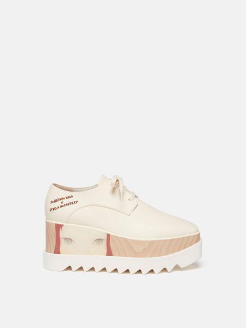 Stella McCartney Elyse Twins I Print Platform Shoes