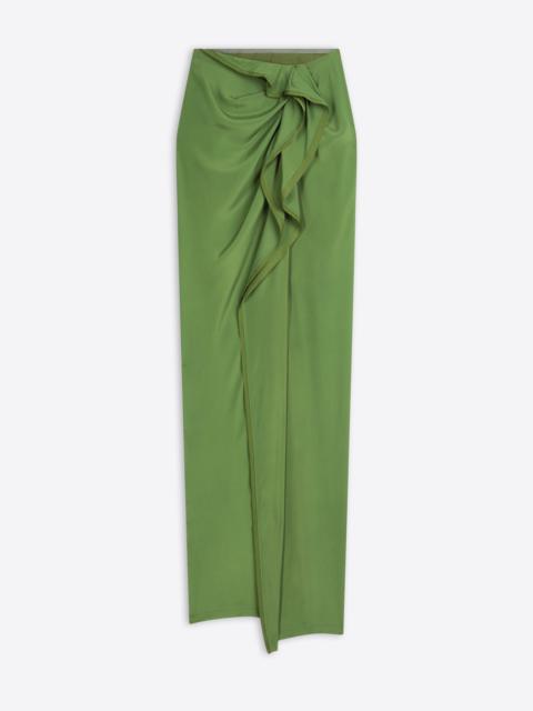 Dries Van Noten LONG DRAPED SKIRT