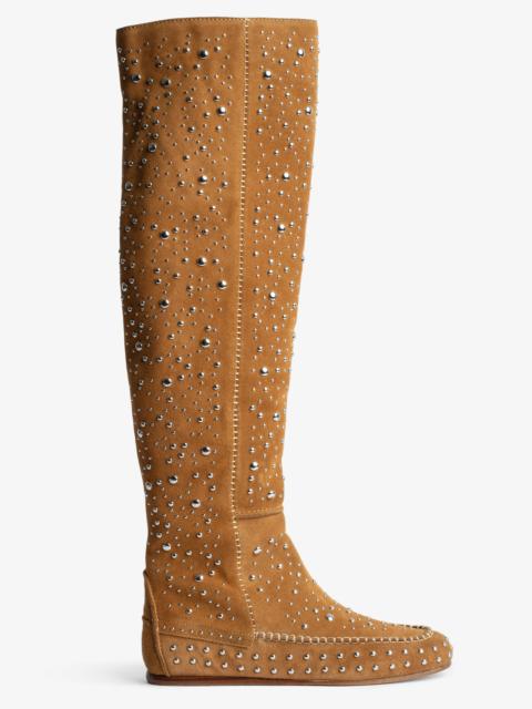 Zadig & Voltaire Santa Dream Studs High Boots