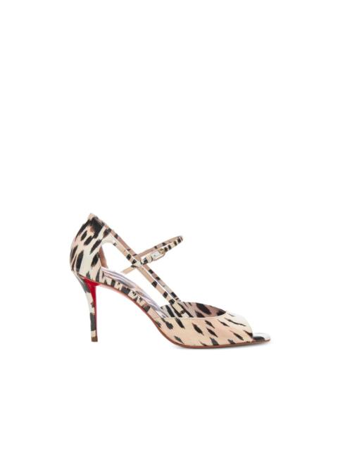 Christian Louboutin Open Miss Z Gigi animal-print pumps