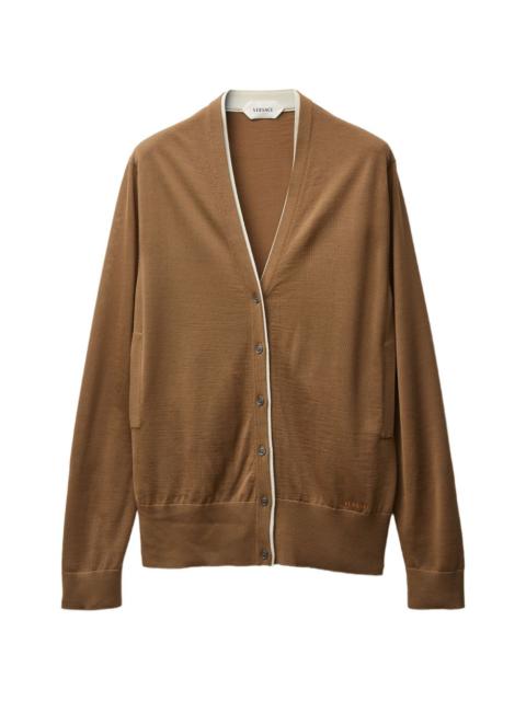 VERSACE V-neck cardigan