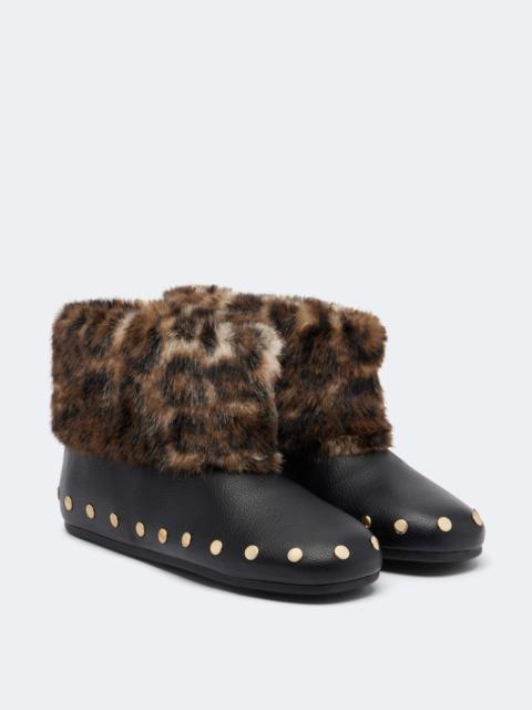 GANNI Jenny studded ankle boots