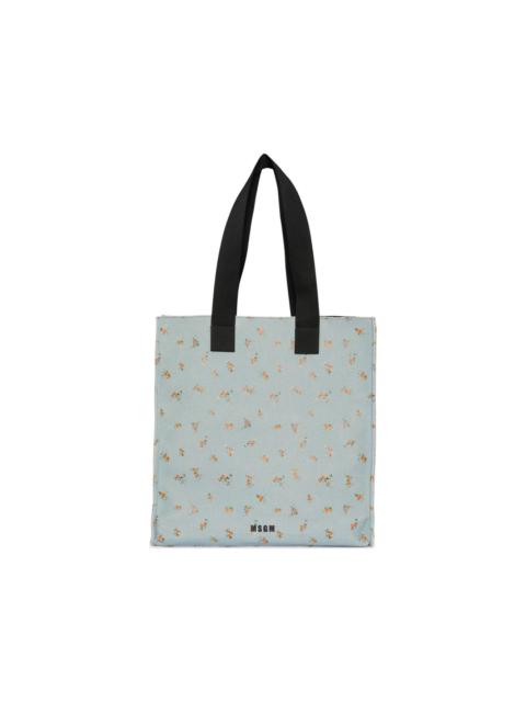 MSGM floral-print tote bag