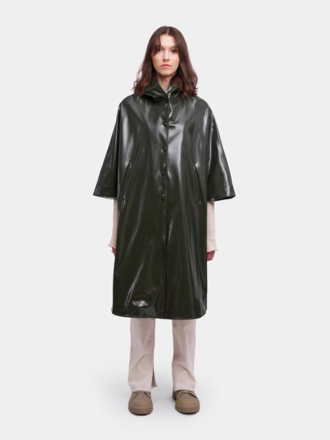 Stutterheim Concert Opal Poncho Green