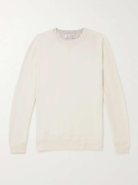 Virgin Wool, Cashmere and Silk-Blend Sweater