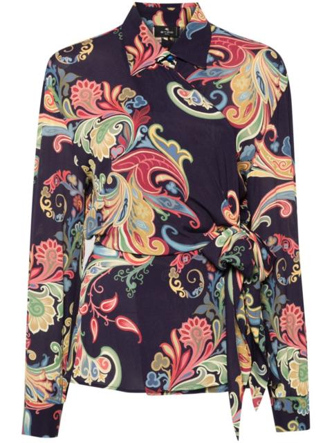 Etro paisley-print shirt