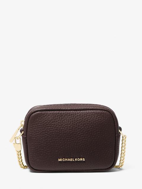 MICHAEL KORS Bryant Leather Bag Charm