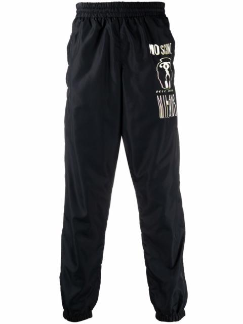 Moschino logo-print track pants