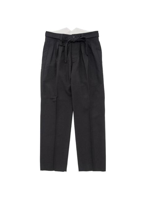 visvim Hakama Pants Santome in Grey | REVERSIBLE