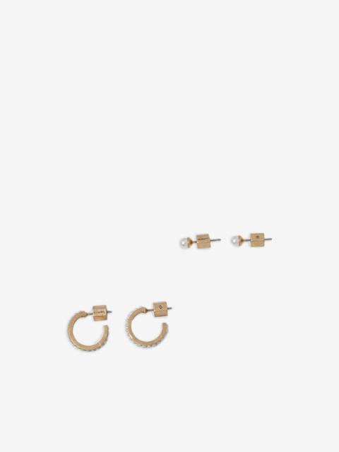 ALLSAINTS faux-pearl embellished earrings