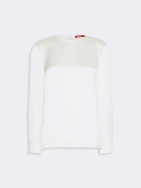 Max Mara FIORDI Silk satin blouse - SILK