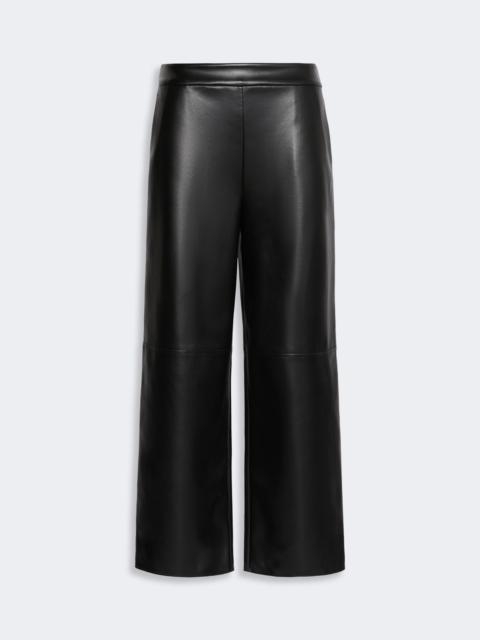 'S Max Mara AMATI Coated jersey trousers - BLACK
