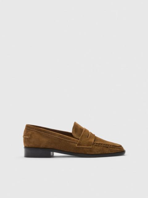 ATP ATELIER Airola Cannella Suede Loafers