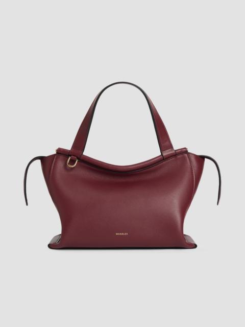 WANDLER Women's Ida Leather Top Handle Bag - Bordeaux