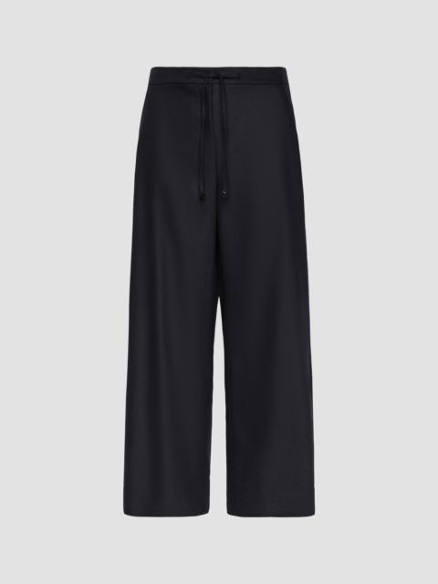 Max Mara Women's Stretch Wool Joggers - Midnight Blue