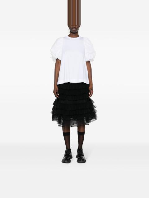 Molly Goddard Iris tulle-tiered midi skirt