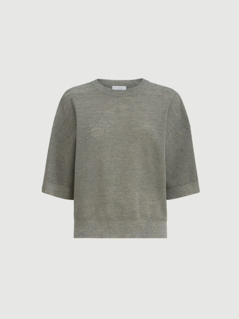 Brunello Cucinelli Sparkling linen sweater