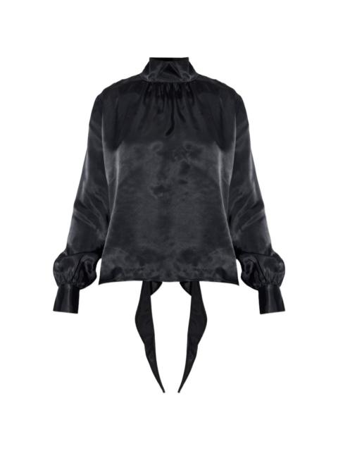 VETEMENTS open-back turtleneck top